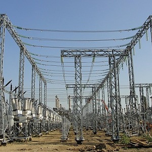 Стальные порталы ОРУ 110 кВ