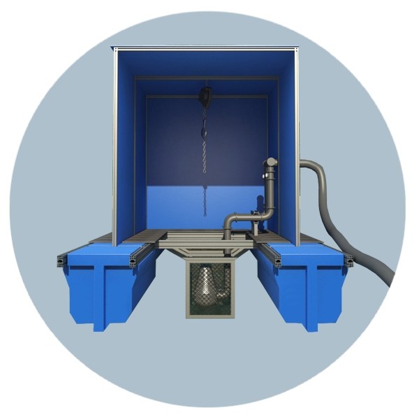 Плавучая насосная станция