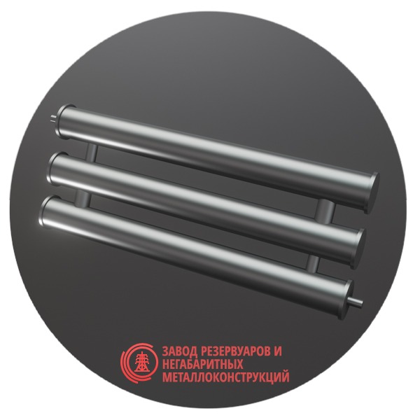 Регистры отопления трехрядные РСП-3x89x3.0-6000 мм